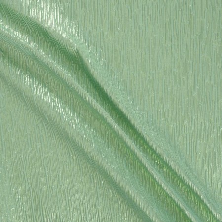 Green jacquard relief lam?